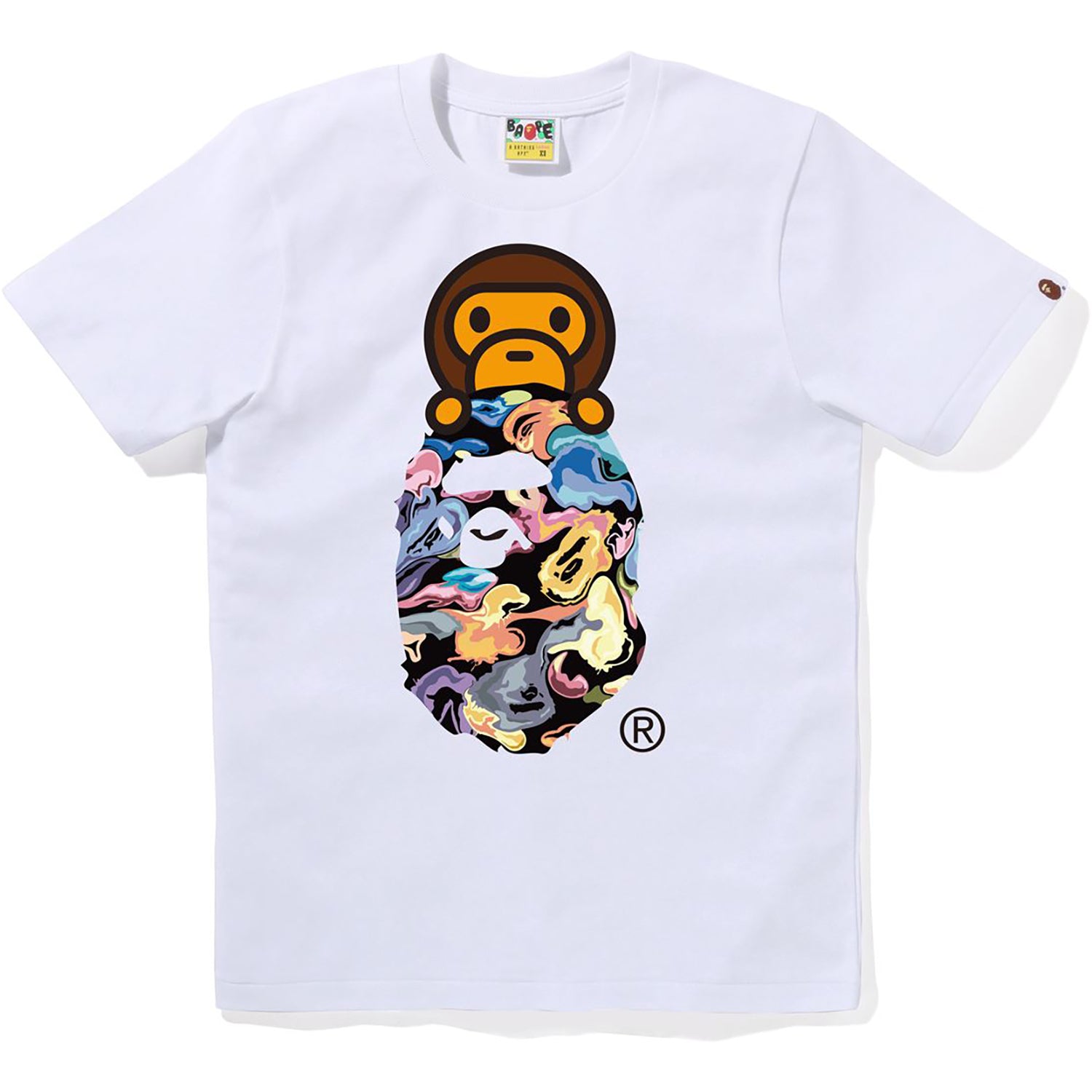 ART CAMO MILO ON APE HEAD TEE LADIES - Image 2