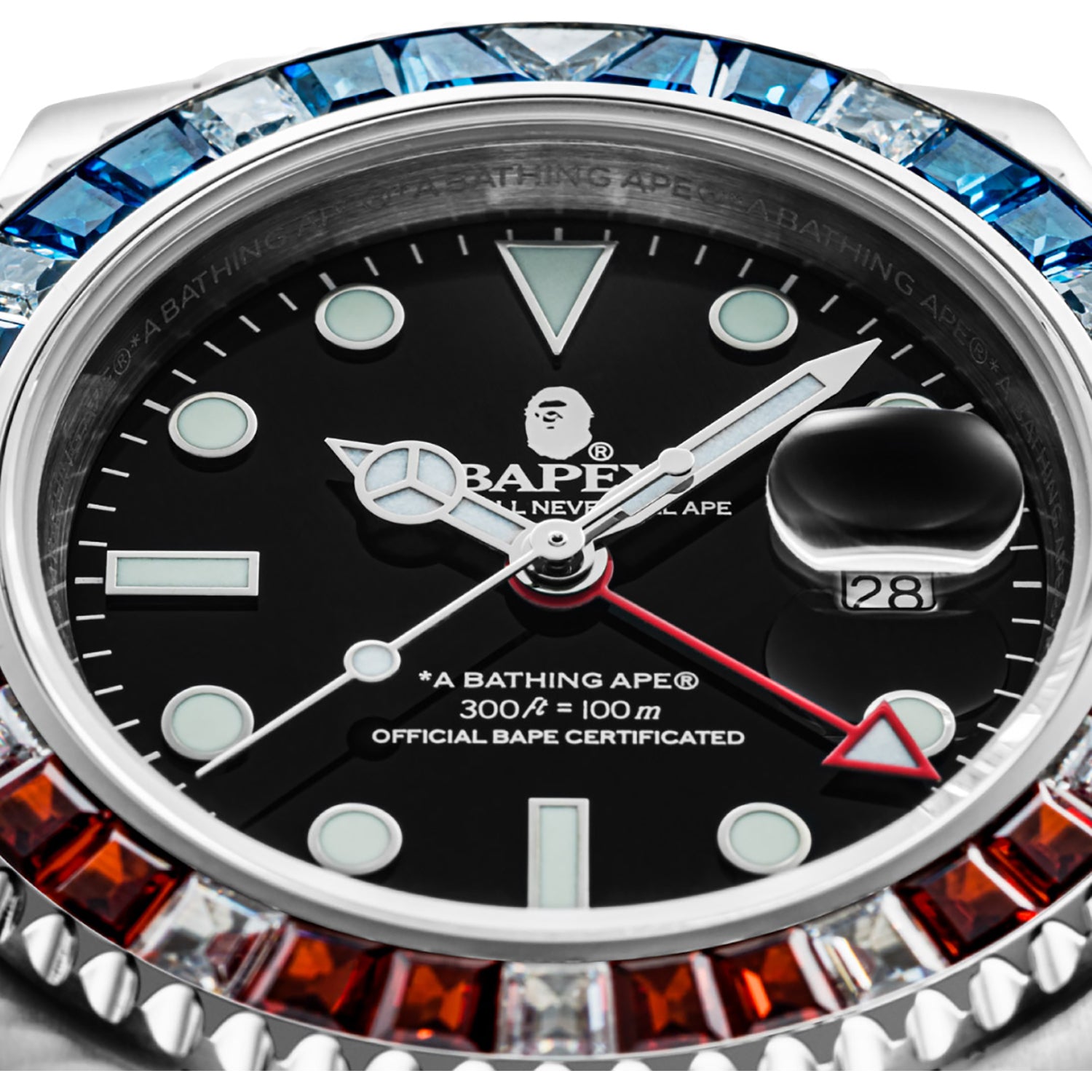 TYPE 2 BAPEX CRYSTAL STONE MENS - Image 3