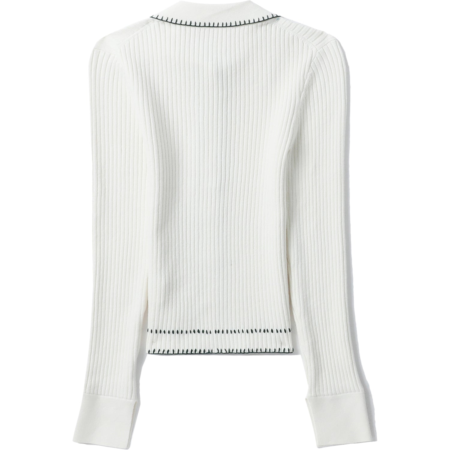 BAPY RIBBED CARDIGAN LADIES - Image 2