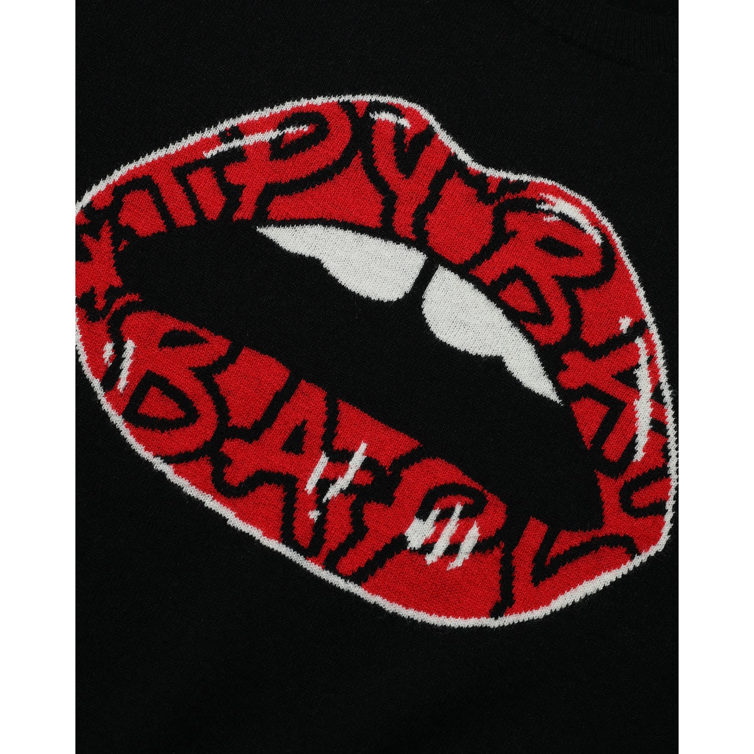 BAPY X MARKUS LUPFER KNIT BABY LIP LADIES - Image 2